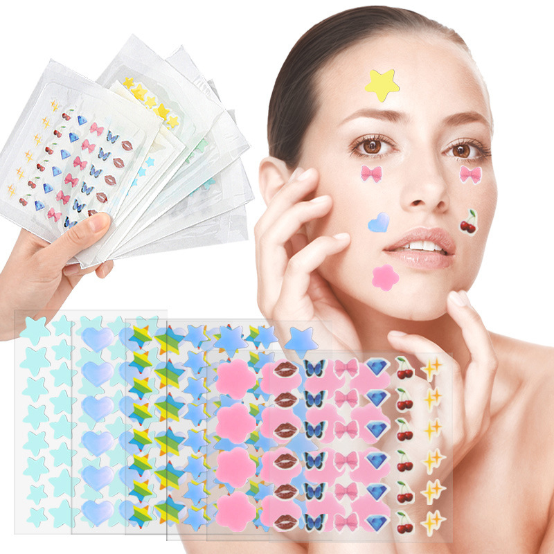 Beauty Makeup & D Anime Studio - Color Cartoon Acne Patch Skin Care