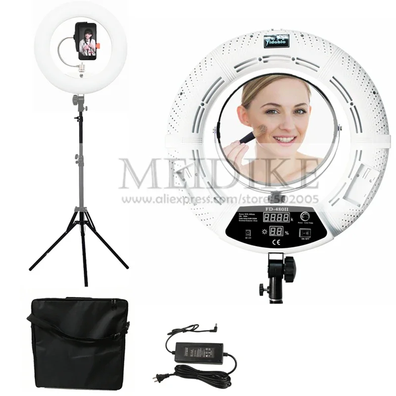 Beauty And Makeup Studio - Yidoblo 96W Ring Light FD-480 Pro