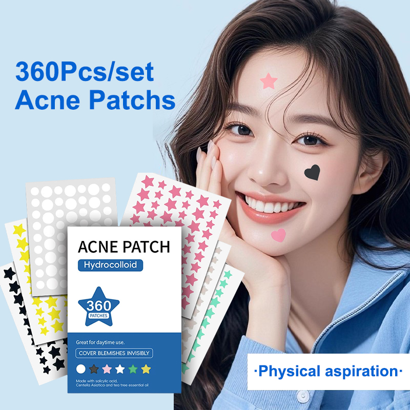 Beauty Makeup & D Anime Studio - 360Pcs Colorful Invisible Pimple Removal Anti-Acne