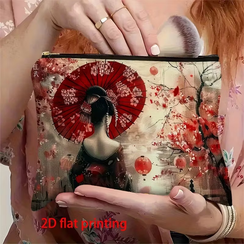 Beauty Makeup Design - Japanese Geisha Makeup Bag | Elegant