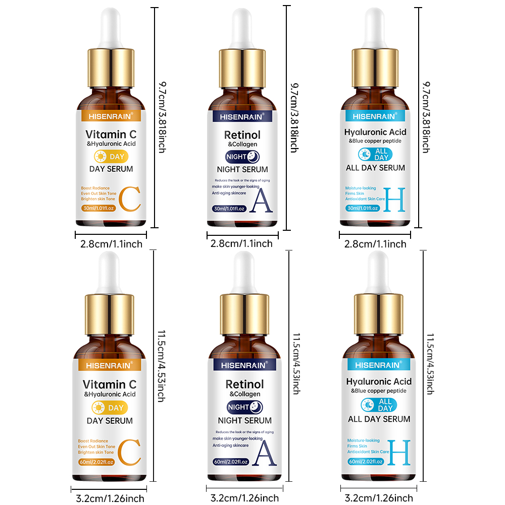 HISENRAIN Vitamin C + Retinol  - đánh giá và giá Vitamin C Serum Face