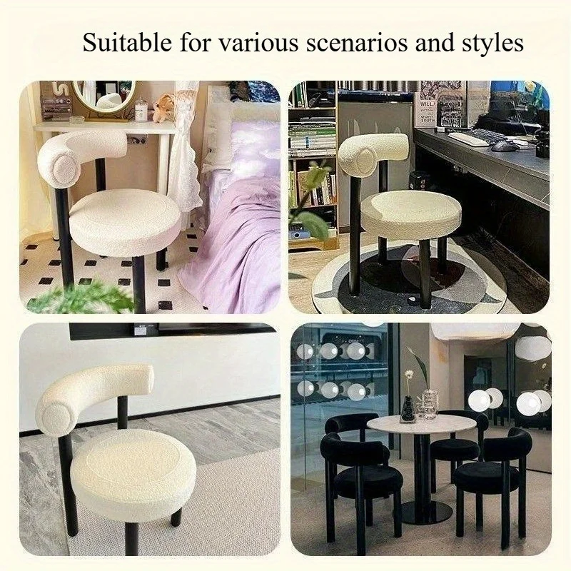 Simple Vanity Stool with Stora - đánh giá và giá Beauty Makeup Chair