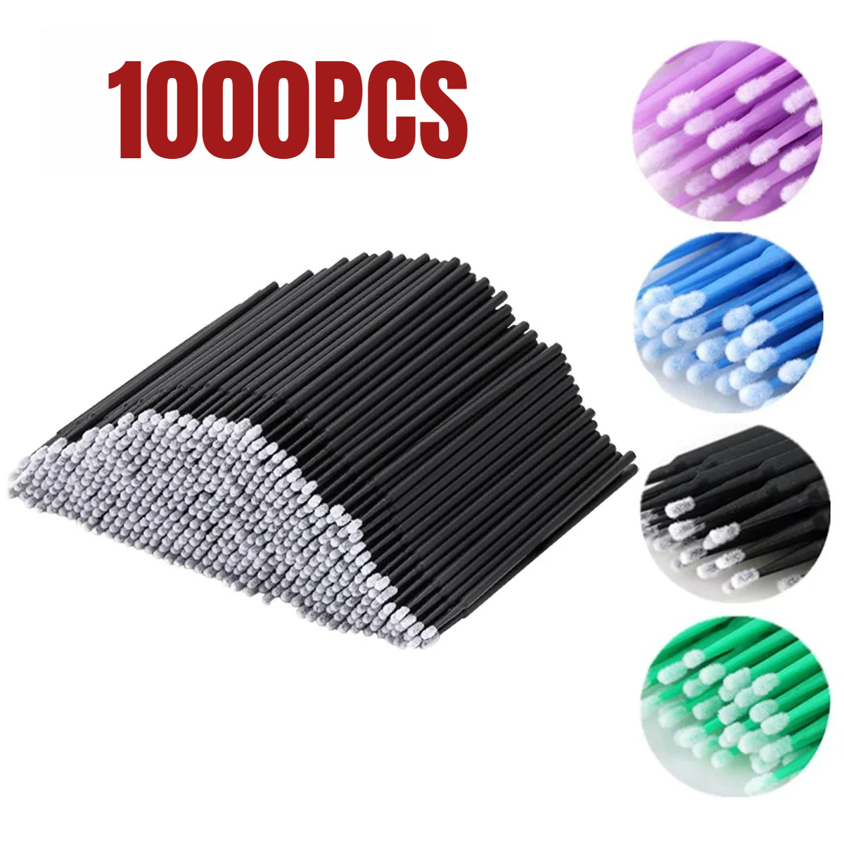 1000/500PCS Eyelash Cleaning B - đánh giá và giá Beauty Makeup & D Anime Studio