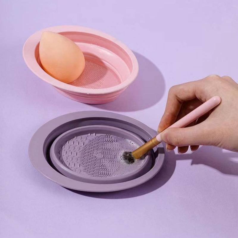 Folding Powder Puff Cleaning B - đánh giá và giá Beauty Glazed Makeup
