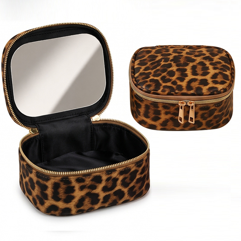 2026 New Makeup Bag with Mirro - đánh giá và giá Beauty Makeup Women