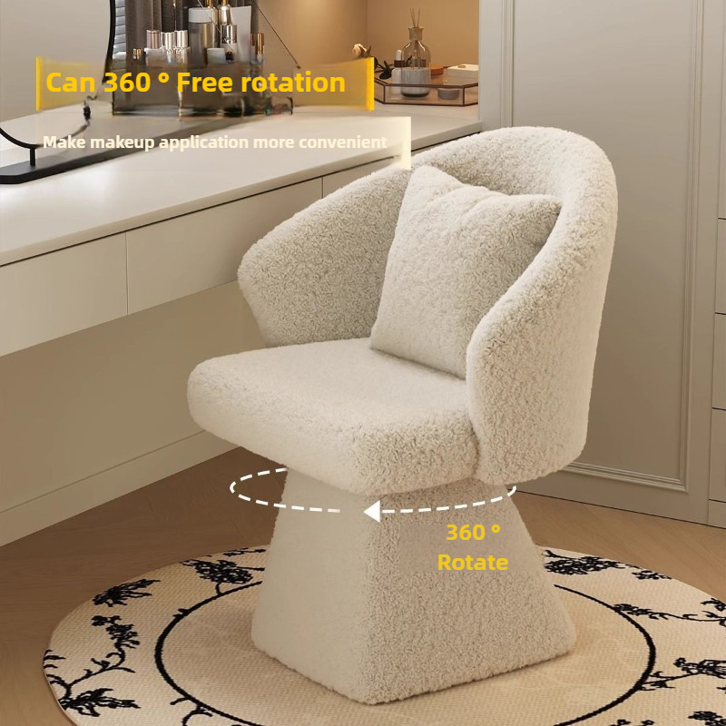 Dressing Table Chair, Rotatabl - đánh giá và giá Beauty Makeup Chair