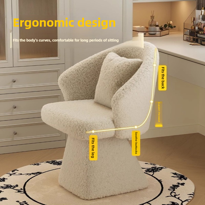 Dressing Table Chair, Rotatabl - đánh giá và giá Beauty Makeup Chair