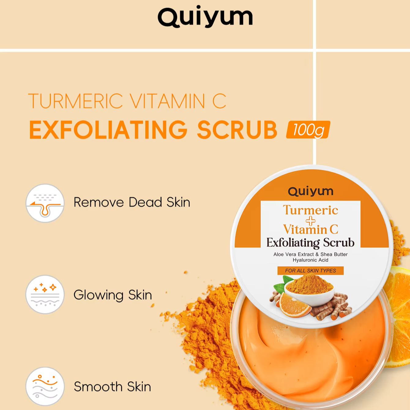 QUIYUM 13Pcs Turmeric Vitamin  - đánh giá và giá Vitamin C Serum Face