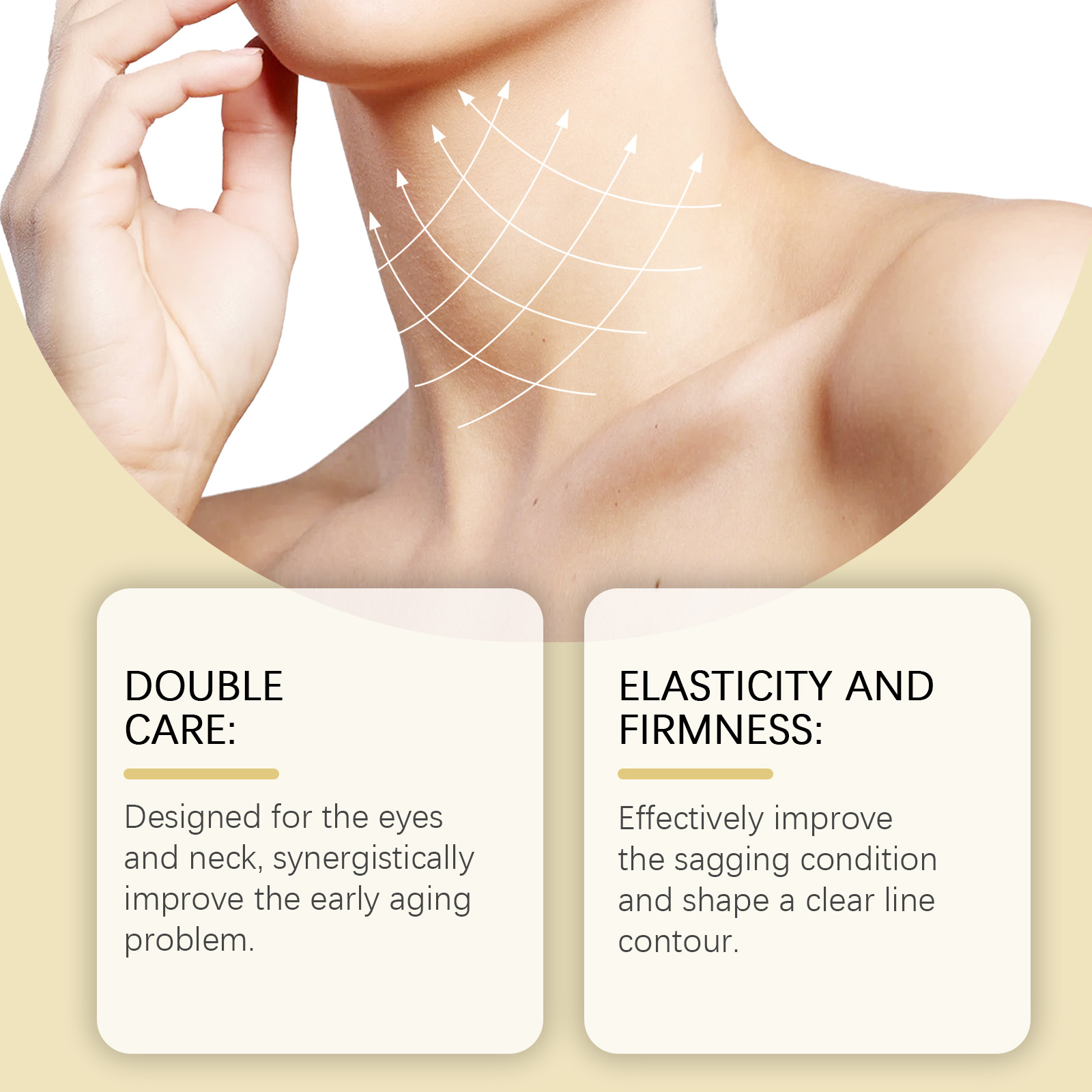 Ah-8 Firming Neck Cream Smooth - đánh giá và giá Beauty Glazed Makeup