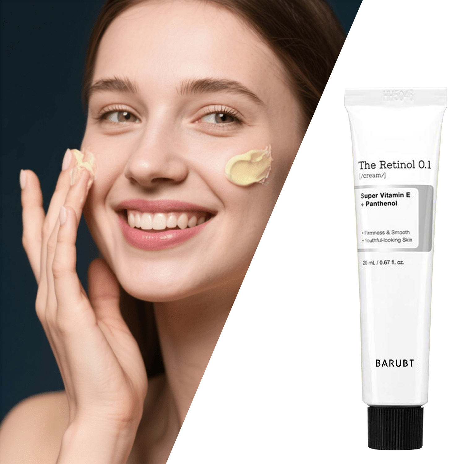 Retinol 0.1% Cream, Anti-aging - đánh giá và giá Beauty Glazed Makeup