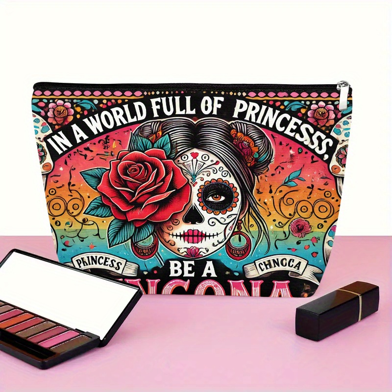 A Flower and skull cosmetic ba - đánh giá và giá Beauty Makeup Women