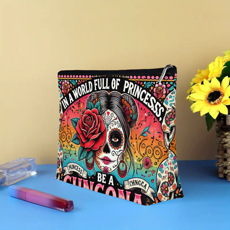 A Flower and skull cosmetic ba - đánh giá và giá Beauty Makeup Women