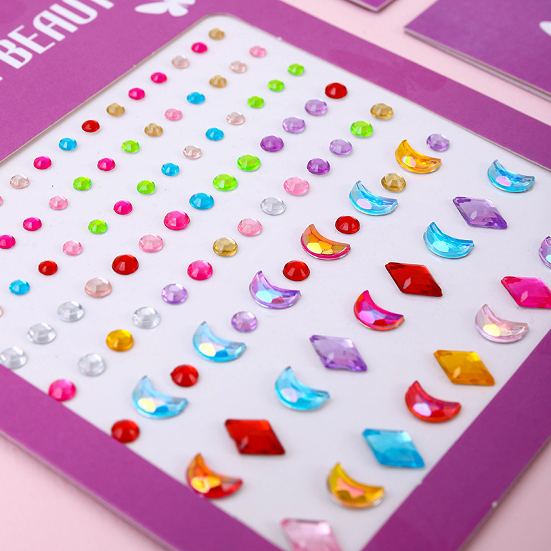 Hot Selling Face Gems Stickers - đánh giá và giá Beauty Makeup & D Anime Studio