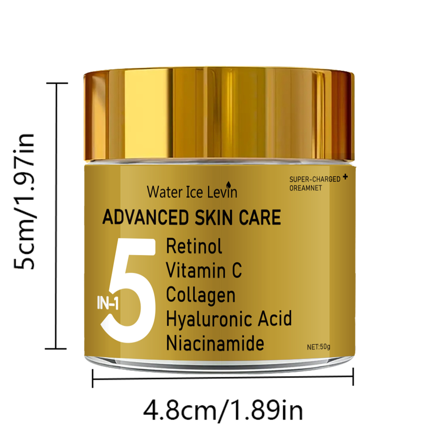 5-in-1 Facial Moisturizing Cre - đánh giá và giá Vitamin C Serum Face