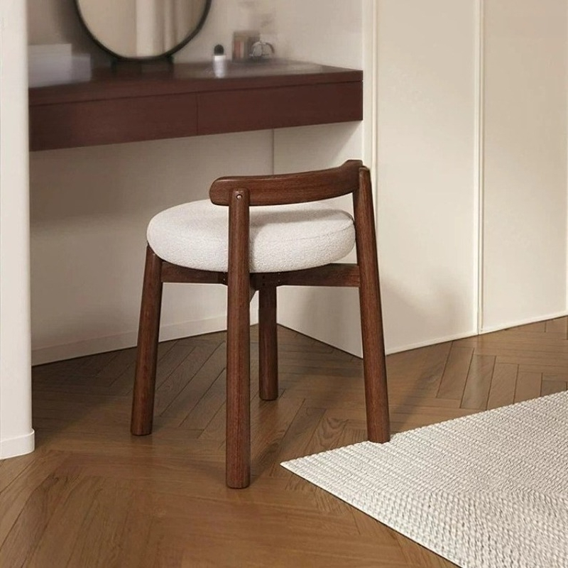 White Tall Vanity Stool Modern - đánh giá và giá Beauty Makeup Chair
