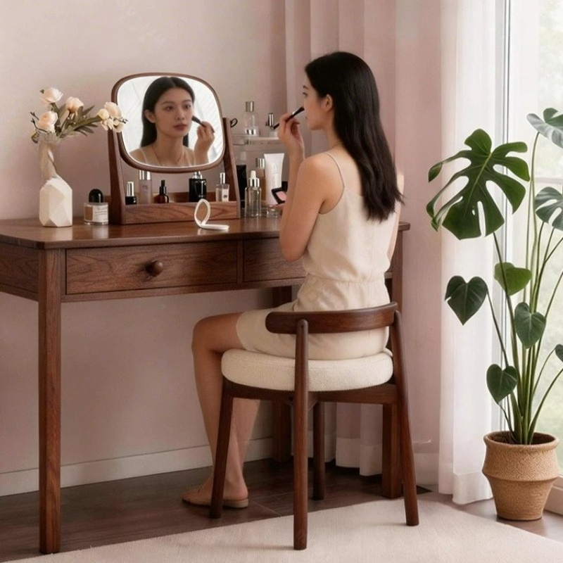 White Tall Vanity Stool Modern - đánh giá và giá Beauty Makeup Chair