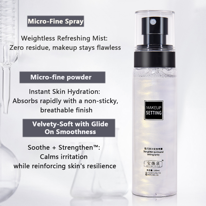 Shimmer Star Glitter Quicksand - đánh giá và giá Beauty Makeup Fixer