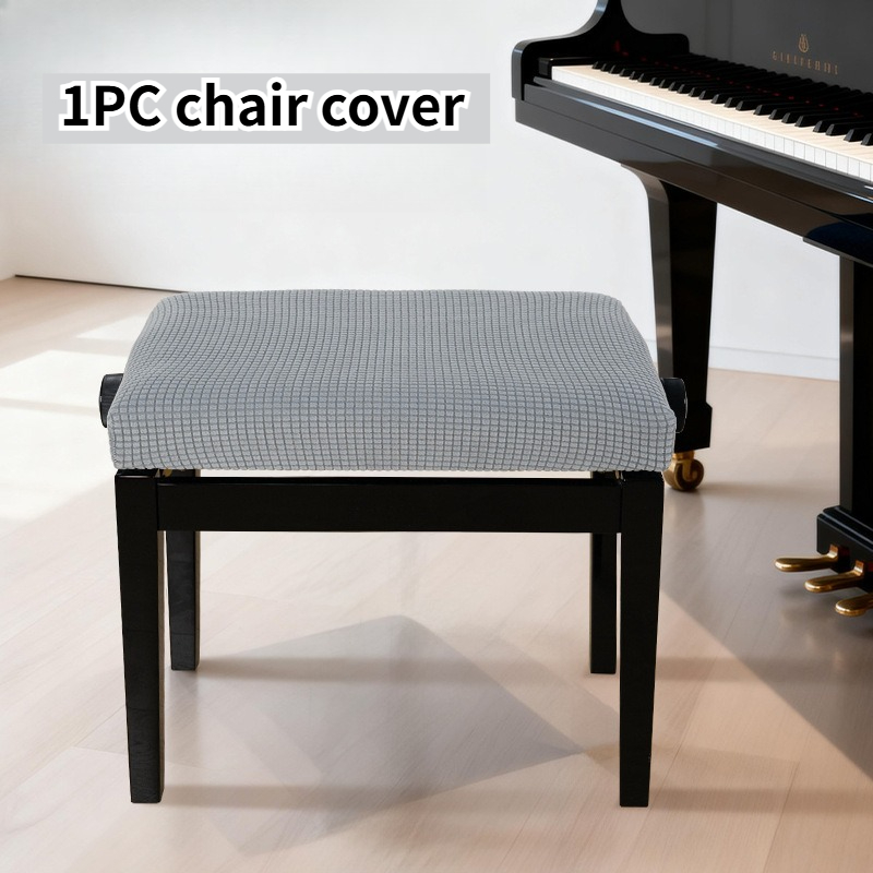 1PC Jacquard Piano Stool Cover - đánh giá và giá Beauty Makeup Chair