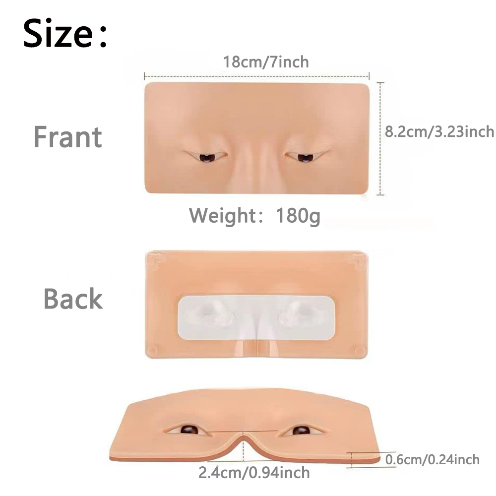 Makeup Practice Board Eyebrow  - đánh giá và giá Beauty Makeup Academy